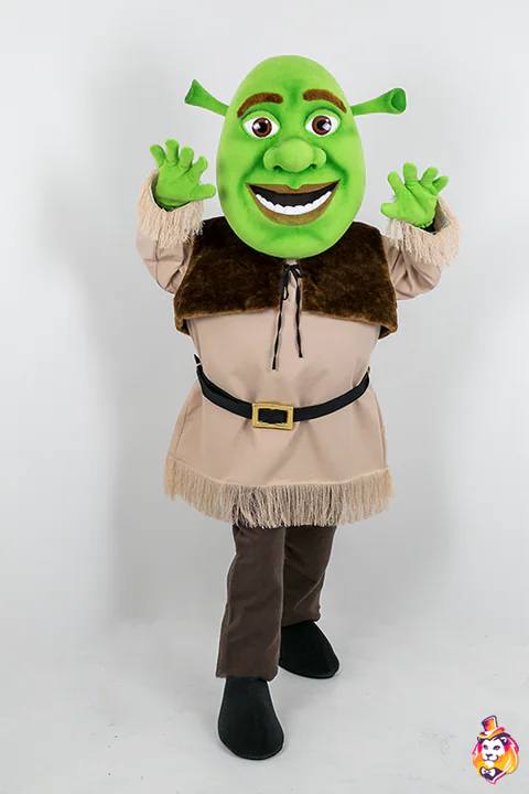 Mascottepak Groene ork
