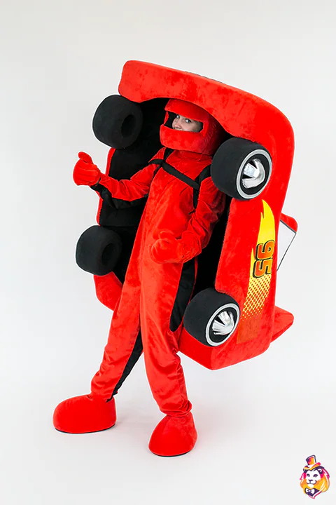 Auto rossa – costume per animatori, foto 4