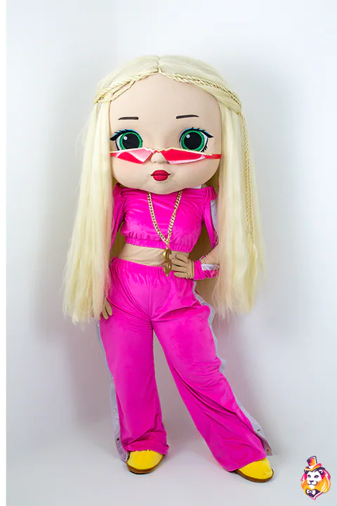 Mascottepak Pop Sport – vooraanzicht