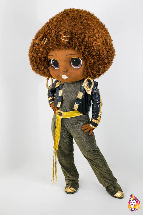 Doll Business Mascot Costume