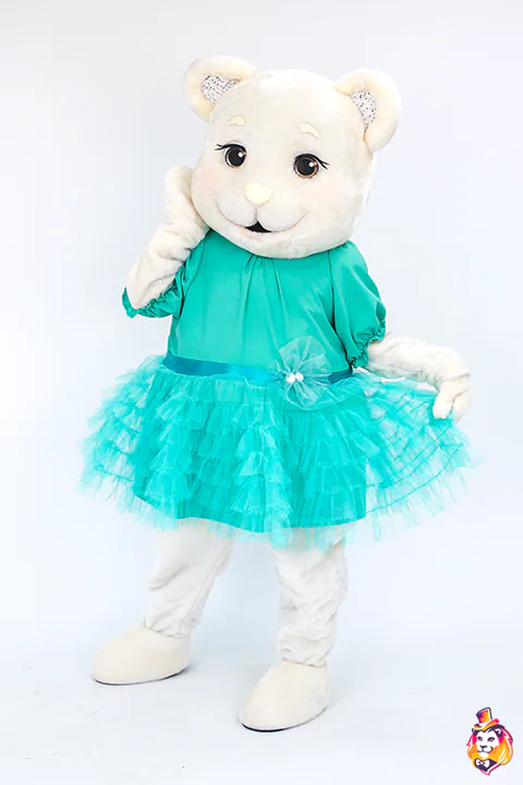 Vestito turchese – abito per mascotte