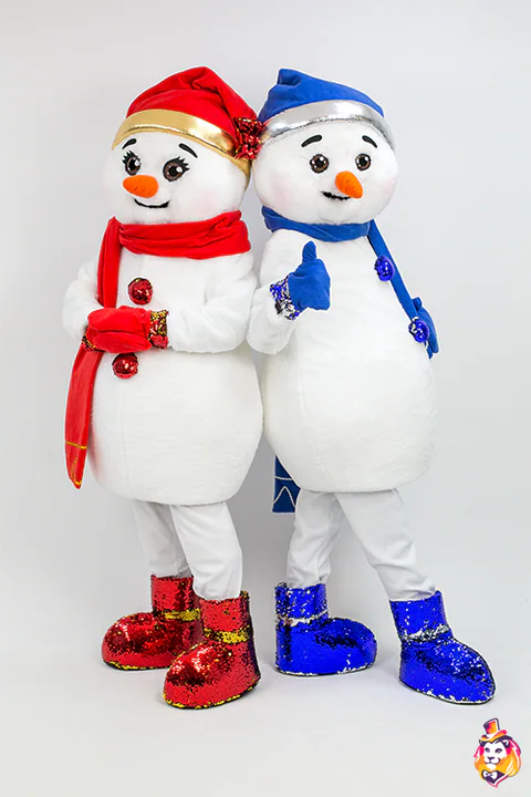 Snowman Boy mascot costume — photo 4