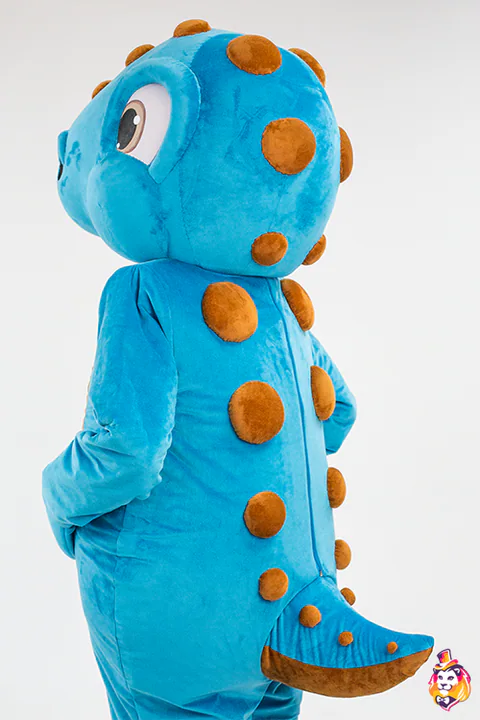 Mascottepak Draak Ray – detail