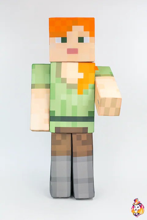 Super Digger Green Mascot Costume