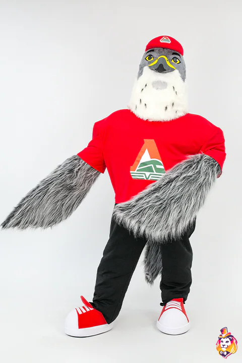 Swift Falcon Mascot Costume