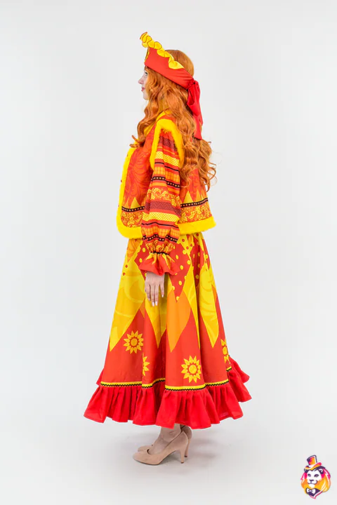 Spring Day entertainer costume — side view