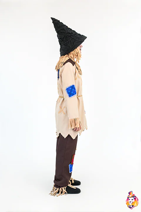 Scarecrow entertainer costume — side view