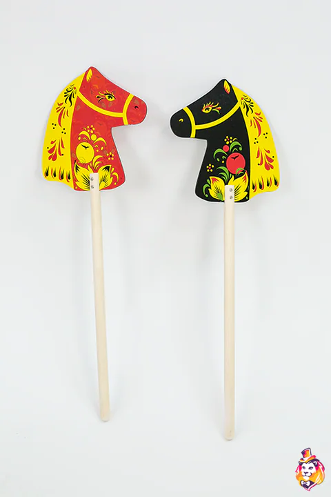 Wooden Horses prop — front view