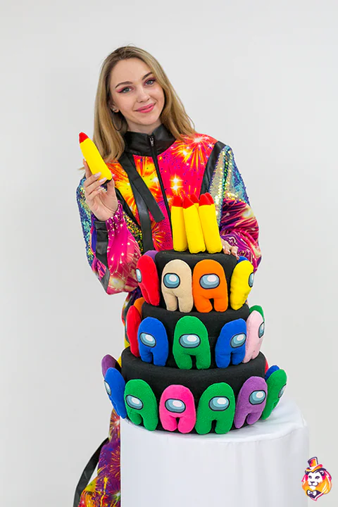 Cosmonautics Cake Party Prop