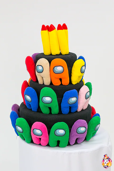 Raumfahrt-Torte – Spielrequisit, Detail