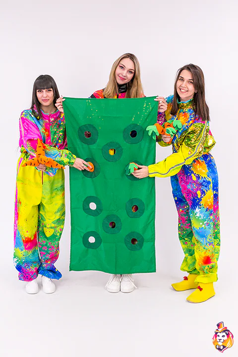 Canvas with Carrots Party Prop