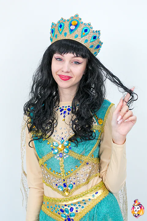 Long Curly Black Wig