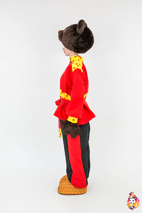 Clumsy Bear entertainer costume — side view