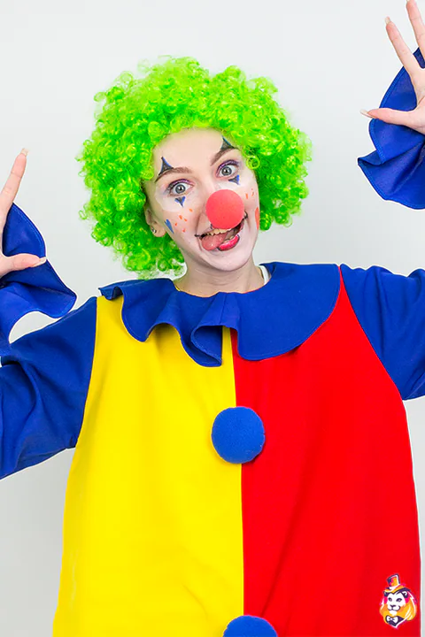 Green Clown Wig