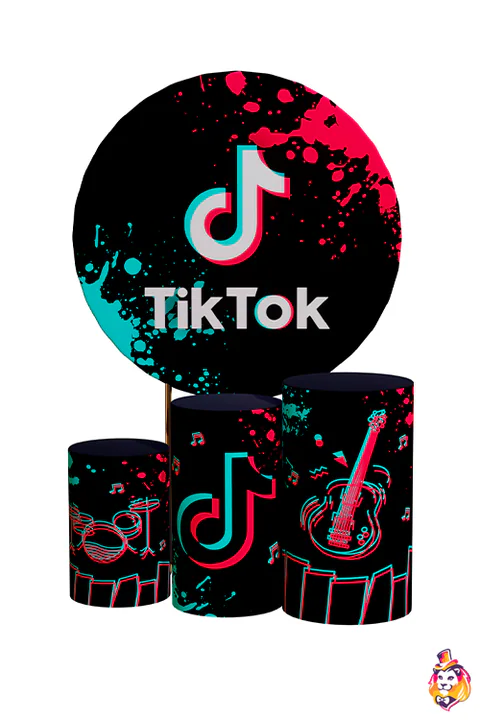 Neon Splash Video Star Photo Backdrop