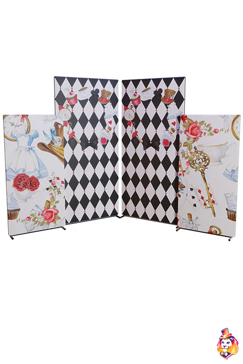 Through the Looking Glass Party Banners
