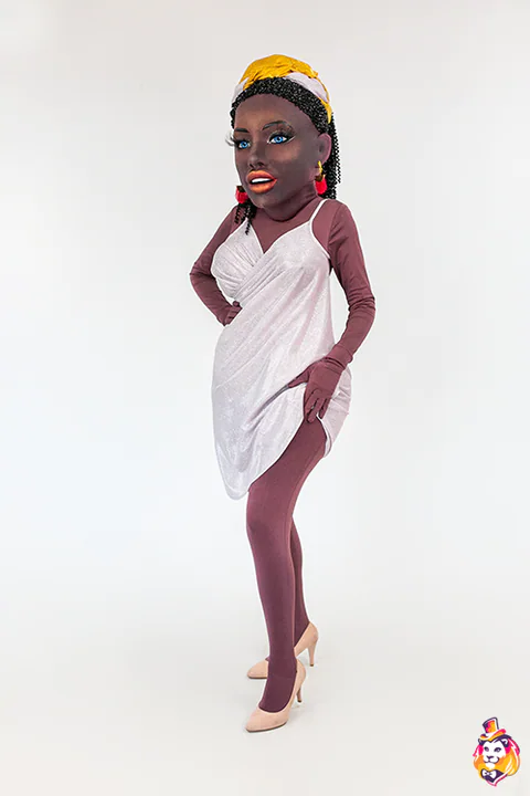 Striptease Dress Pareo White
