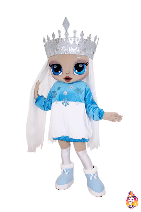 Doll Arctic mascot costume — front view