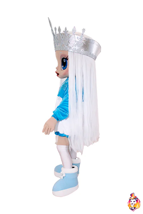 Doll Arctic mascot costume — side view