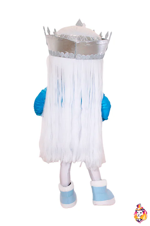 Doll Arctic mascot costume — back view