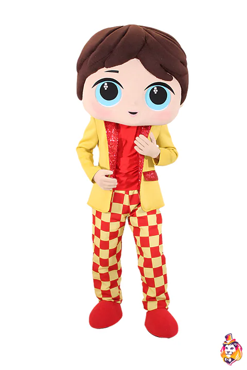 Mascottepak Pop Schaakjongen