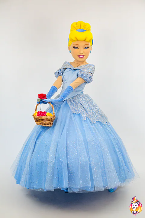 Princess Crystal mascot costume — photo 4