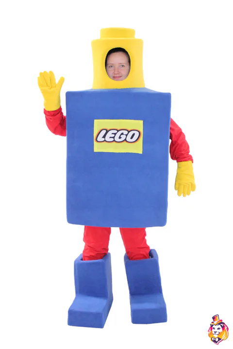 Mascottepak Blauw mannetje