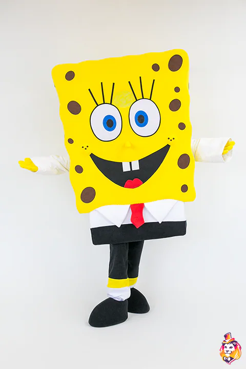 Yellow Sponge Mascot Costume