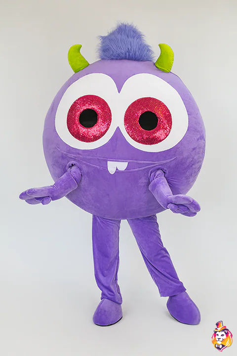 Mascottepak Paars monster – foto 3