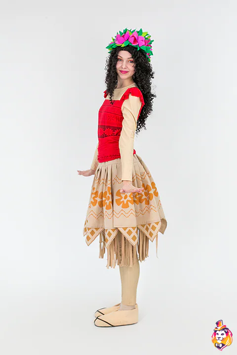 Costum de animator Mălina – vedere din lateral