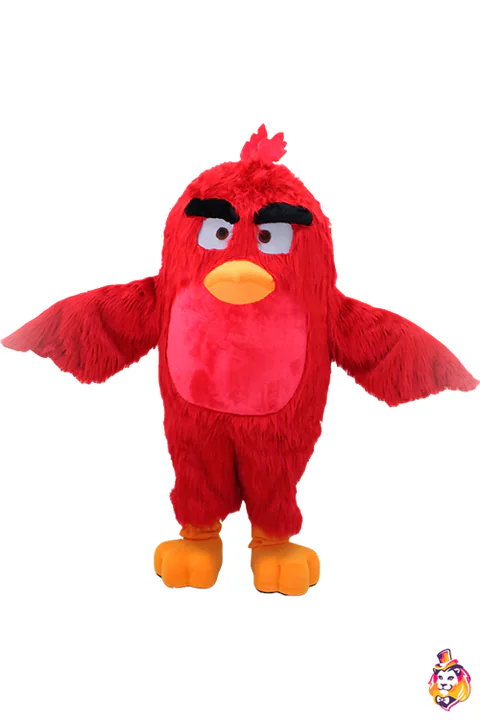 Mascottepak Rode vogel