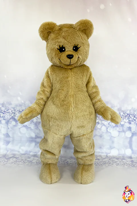 Mascottepak Knuffelbeer – vooraanzicht