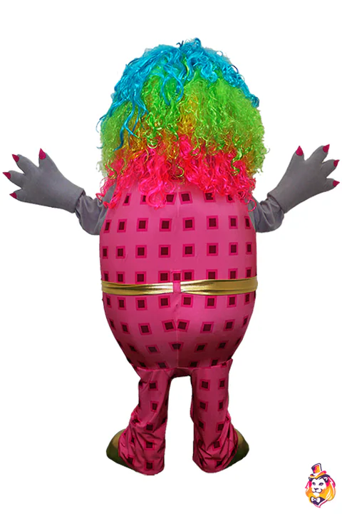 Mascottepak Klein stil wezen – achteraanzicht