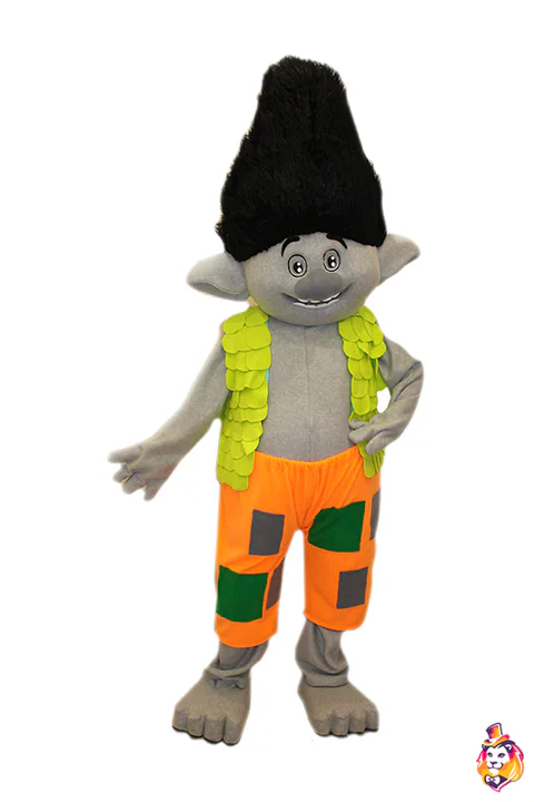 Mascottepak Klein wezen grijs