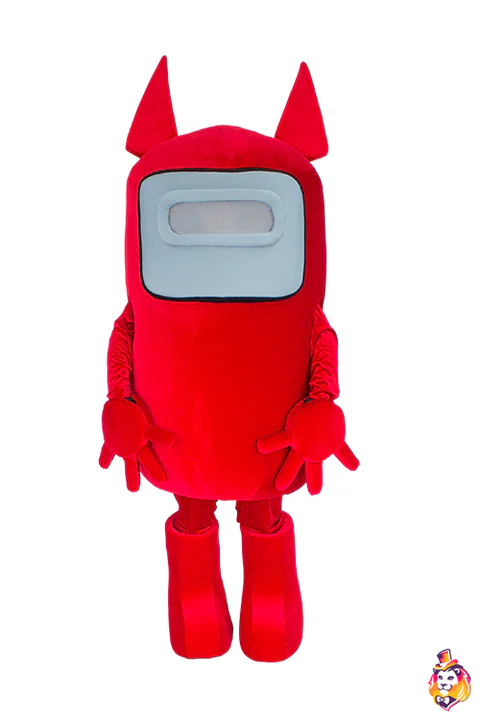 Mascottepak Rode kosmonaut