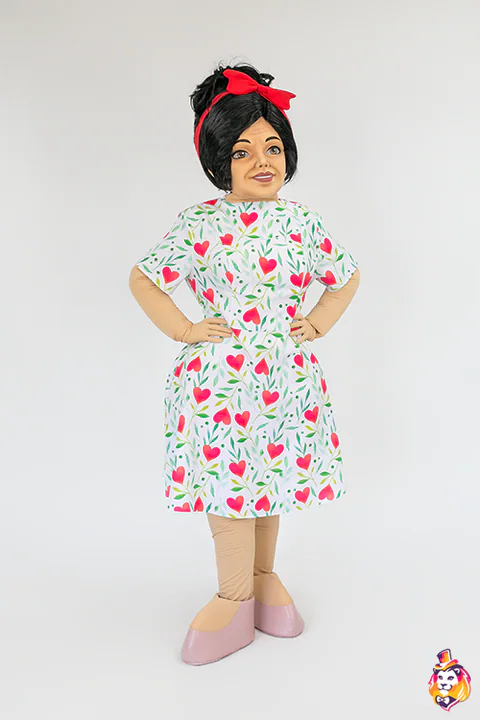 Woman Love Mascot Costume