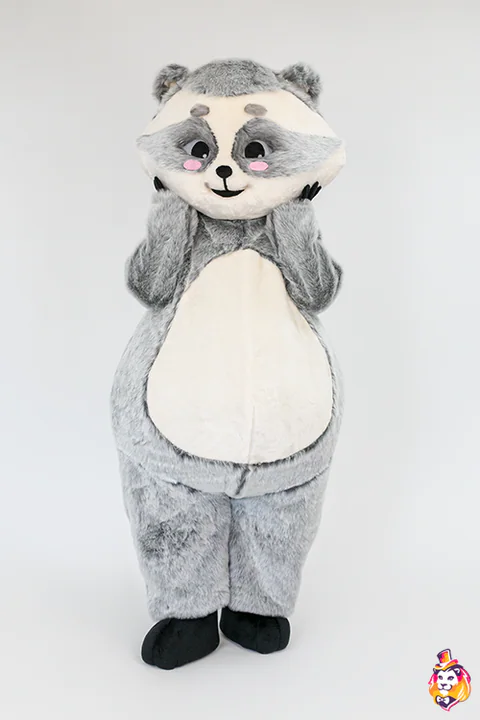 Raccoon Enya Mascot Costume