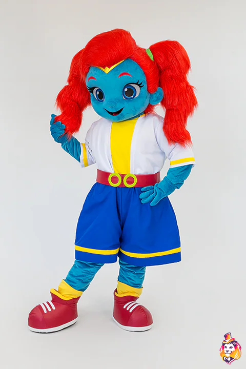 Mascottepak Meisje Raya – foto 4