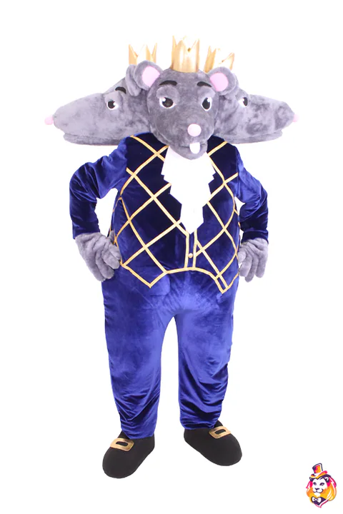 Mascottepak Driekoppige koning