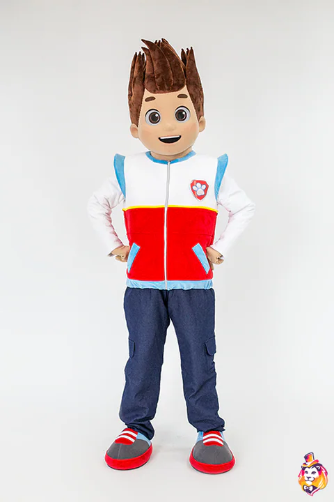 Mascottepak Jongen in reddingsvest