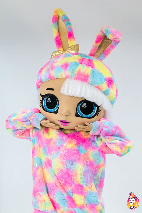 Mascottepak Pop Fluffy – detail
