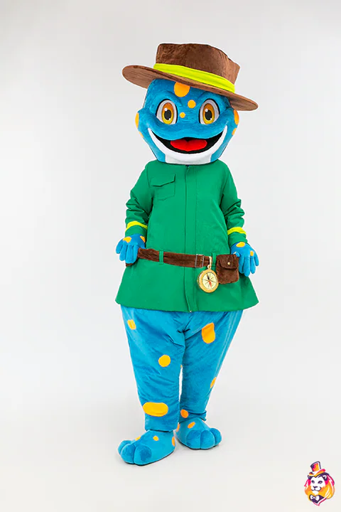 Lizard Tracker Mascot Costume