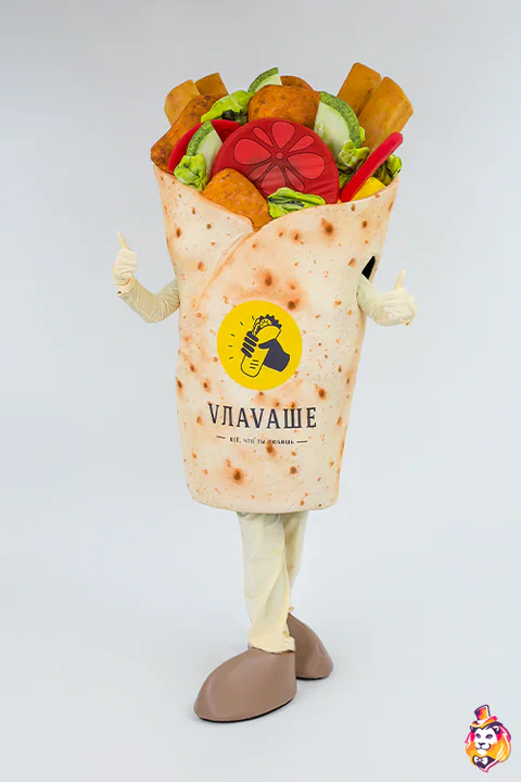 Shawarma Mascot Costume