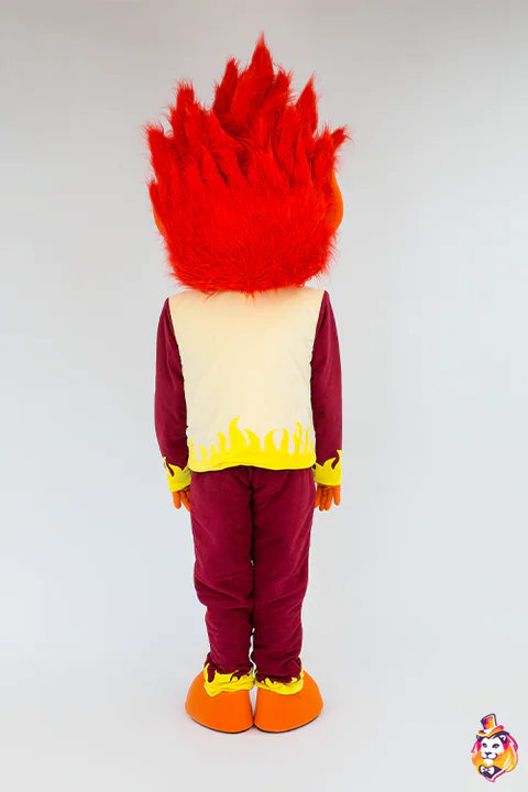 Funke – Maskottchen-Kostüm, Rückansicht