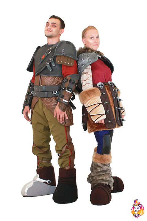 Costum de animator Războinica Aster – foto 4