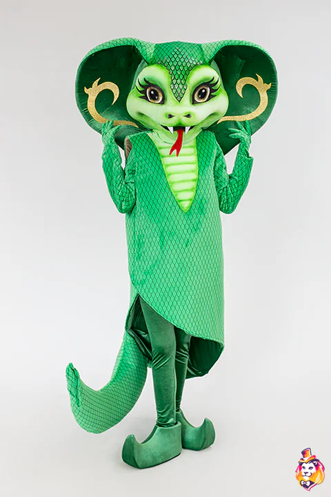 Snake Indira mascot costume — photo 4