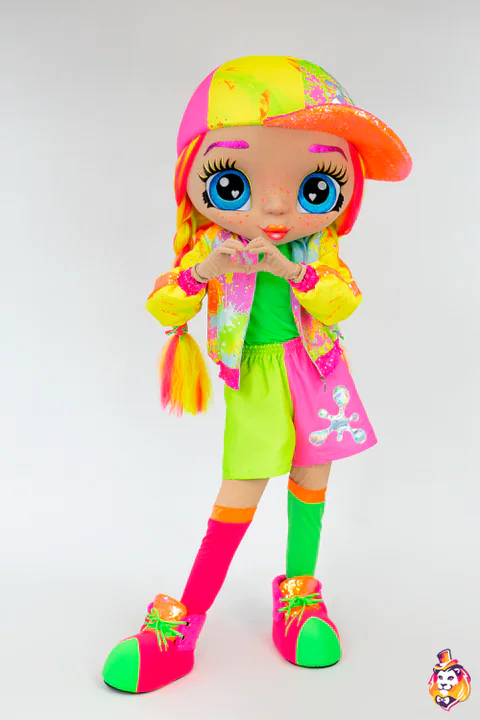 Puppe Sommersprosse – Maskottchen-Kostüm