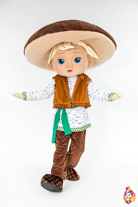 Fungus Boy Mascot Costume