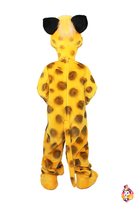 Kostim za animatore Leopardče — pogled otpozadi