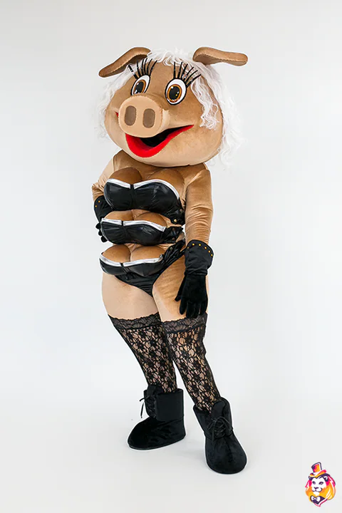 Mascottepak Varkensstripster Lily